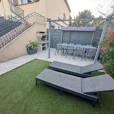 La Villa Castel - Haut De Villa - Parkings- 3 Chambres - 8 Couchages - Jardin - Barbecue Cagnes-sur-Mer Exterior foto