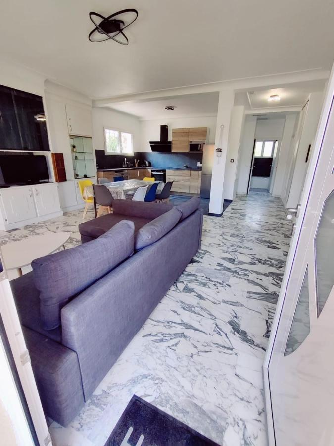 La Villa Castel - Haut De Villa - Parkings- 3 Chambres - 8 Couchages - Jardin - Barbecue Cagnes-sur-Mer Exterior foto