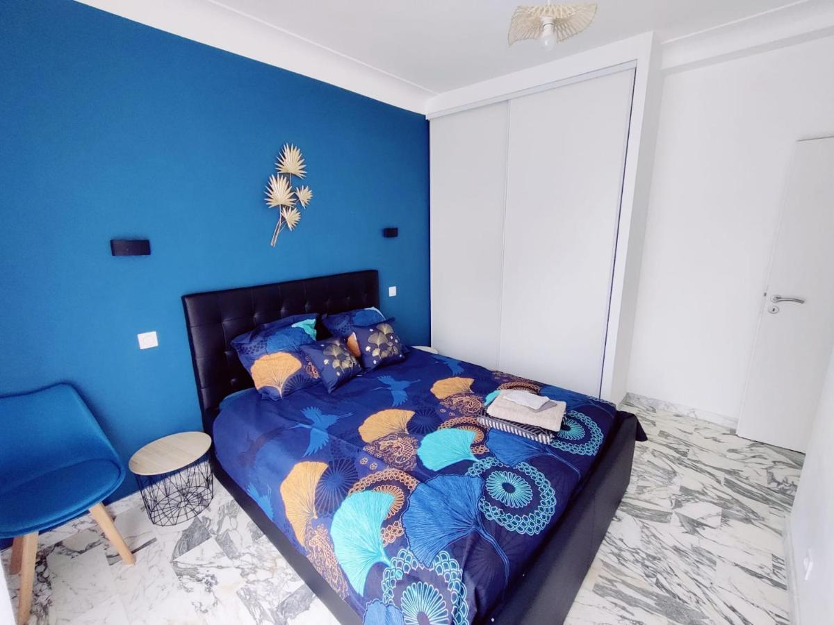 La Villa Castel - Haut De Villa - Parkings- 3 Chambres - 8 Couchages - Jardin - Barbecue Cagnes-sur-Mer Exterior foto